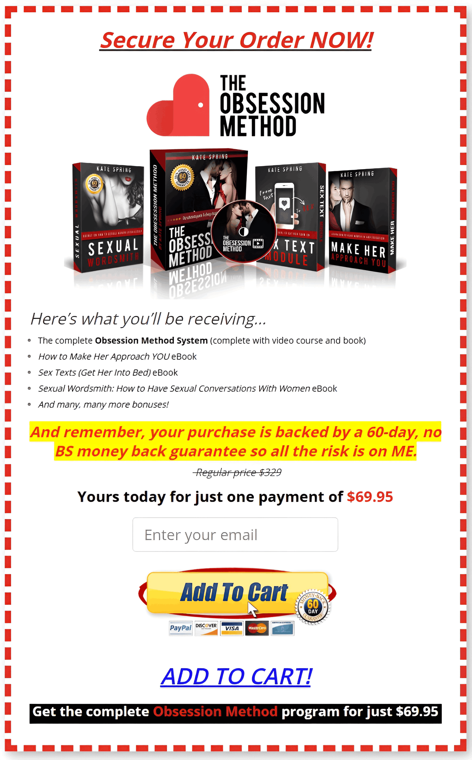 The Obsession Method